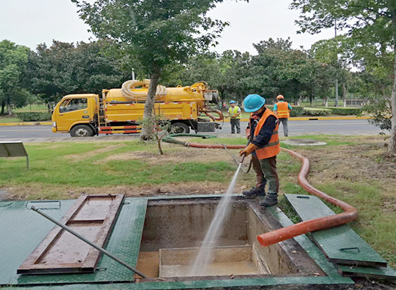 鄱阳化油池清理